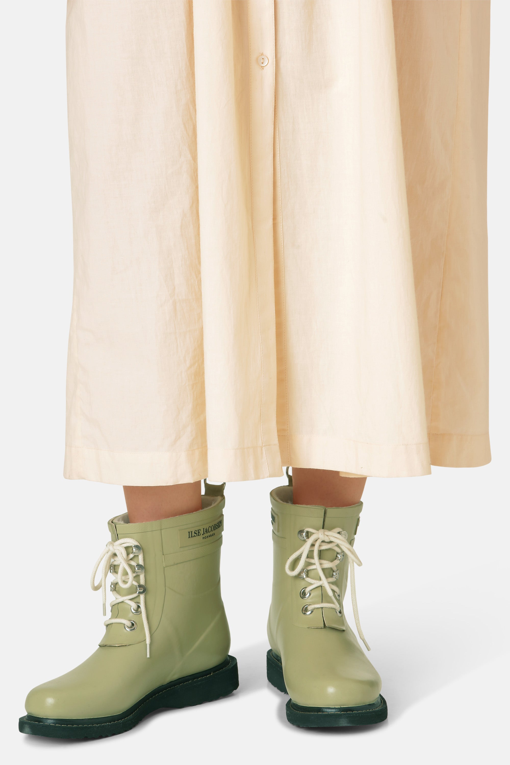 Ilse Jacobsen Hornbæk Footwear Short Rubber Boots Rain boots 459 Olive Grass